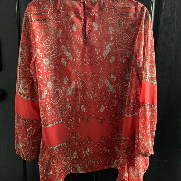 Love Sam Coral Blouse NWOT - Picture 4 of 6